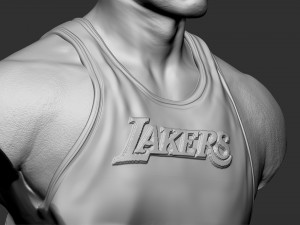 Kobe Bryant 3D-printmodel