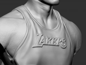 Kobe Bryant 3D Print Model