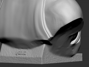 Kobe Bryant 3D-printmodel