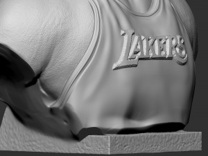 Kobe Bryant 3D-printmodel