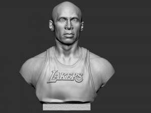 Kobe Bryant 3D-printmodel