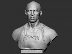 Kobe Bryant 3D-printmodel
