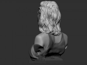 Lady Gaga 3D 打印模型