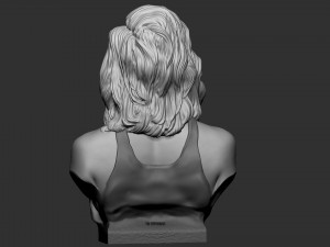 Lady Gaga 3D 打印模型