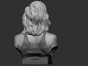 Lady Gaga 3D 打印模型
