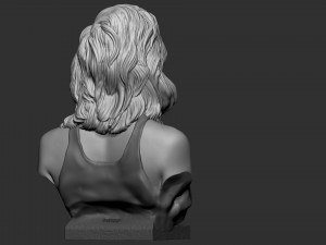 Lady Gaga 3D 打印模型