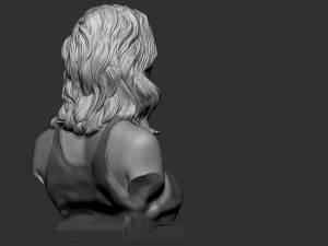 Lady Gaga 3D 打印模型