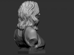 Lady Gaga 3D 打印模型
