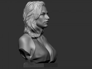 Lady Gaga 3D 打印模型