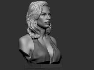 Lady Gaga 3D 打印模型