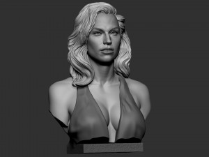 Lady Gaga 3D 打印模型