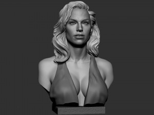 Lady Gaga 3D 打印模型