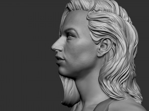 Lady Gaga 3D 打印模型