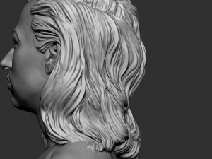 Lady Gaga 3D 打印模型