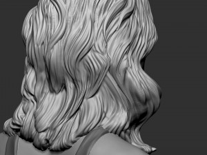 Lady Gaga 3D 打印模型
