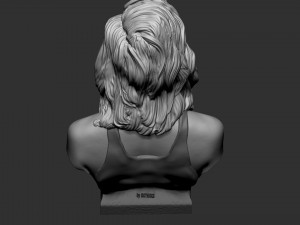 Lady Gaga 3D 打印模型