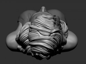 Lady Gaga 3D 打印模型