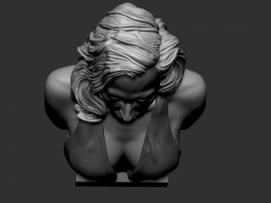 Lady Gaga 3D 打印模型