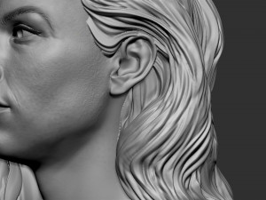 Lady Gaga 3D 打印模型