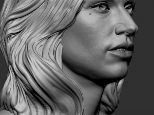 Lady Gaga 3D 打印模型