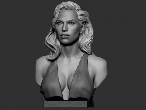 Lady Gaga 3D 打印模型