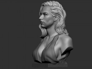 Lady Gaga 3D 打印模型