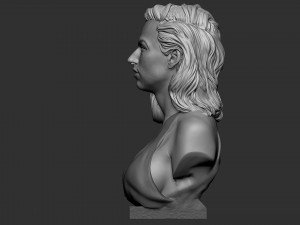 Lady Gaga 3D 打印模型