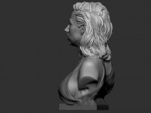 Lady Gaga 3D 打印模型