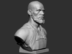 Lebron James Modèles 3D en vedette