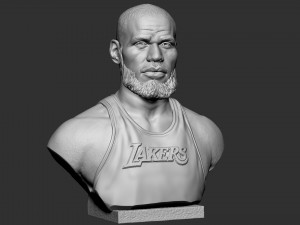 Lebron James Modèles 3D en vedette