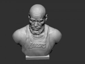 Lebron James Modèles 3D en vedette