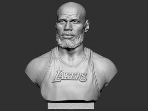 Lebron James Modèles 3D en vedette