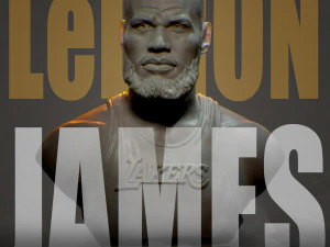 Lebron James 3D Print Model