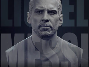 Lionel Messi 3D printmodel