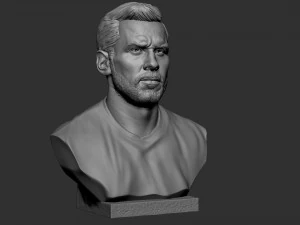 Lionel Messi 3D Print Model