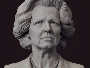 Маргарет Тетчер 3D Принт Модель