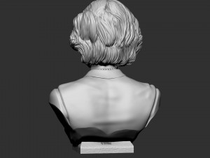 Margaret Thatcher 3Dプリントモデル