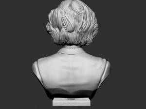 Margaret Thatcher 3D Druckmodell
