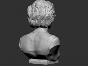 Margaret Thatcher 3Dプリントモデル