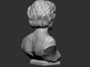 Margaret Thatcher 3Dプリントモデル