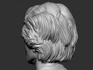 Margaret Thatcher 3Dプリントモデル