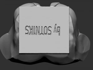 Margaret Thatcher 3D Druckmodell