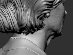 Margaret Thatcher 3D Druckmodell