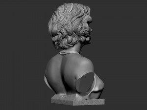 Marilyn Monroe 3D Принт Модель