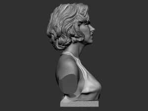 Marilyn Monroe 3D Print Model