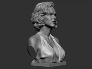 Marilyn Monroe 3D Print Model