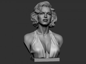 Marilyn Monroe 3D Принт Модель