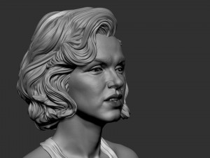 Marilyn Monroe 3D Принт Модель