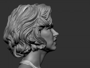 Marilyn Monroe 3D Принт Модель