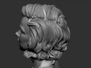 Marilyn Monroe 3D Print Model